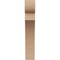 Ekena Millwork 6"W x 12"D x 36"H Thin Yorktown Rough Cedar Woodgrain TimberThane Corbel, Primed Tan CORUR06X12X36YORRCPR - alternate 4